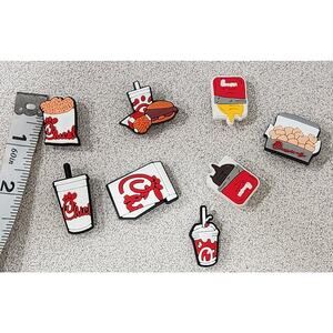 Chic Fil A 8 Pc Shoe Charms for Crocs NWOTS Mixed Lots I have 3 Available